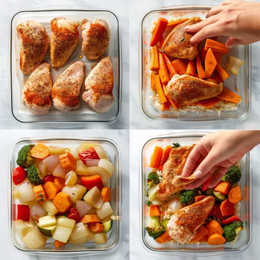 Grilled chicken breasts cooking on grill pan for high protein meal prep