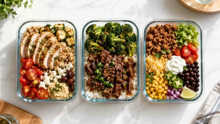 High Protein Meal Prep Ideas for Beginners (30 Min or Less) 9 High Protein Meal Prep Ideas for Beginners - Three Easy Recipes