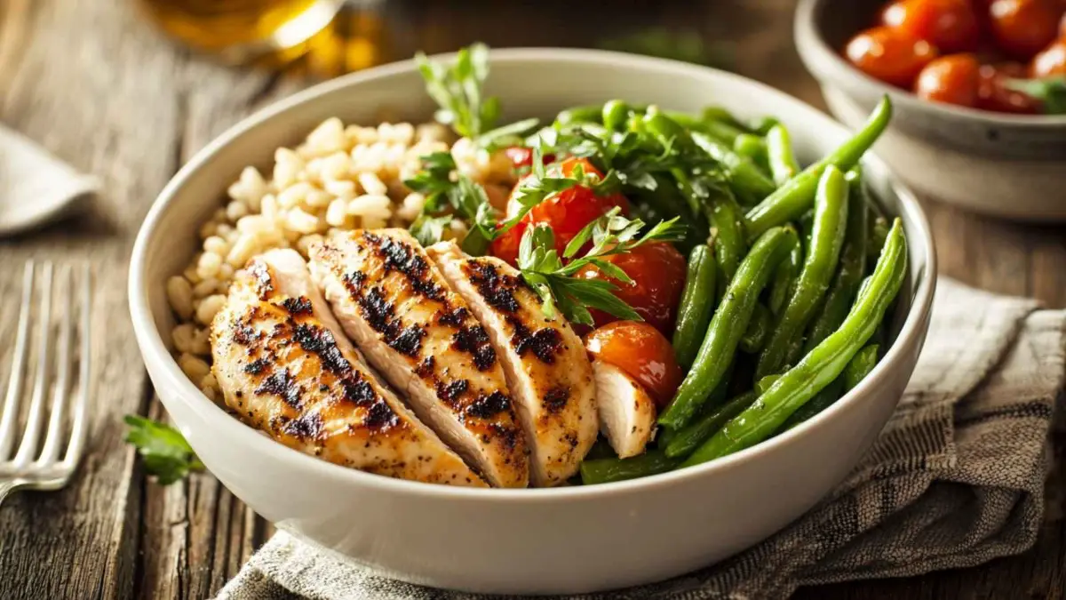 Macro-Friendly High Protein Meal Prep for Weight Loss 5 Serving
