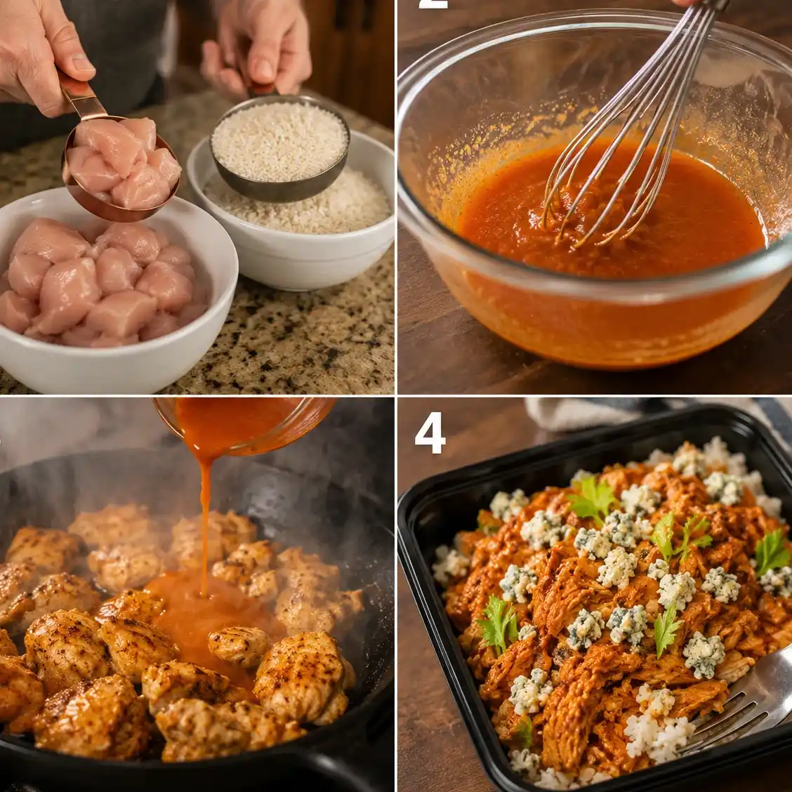 Cooking steps