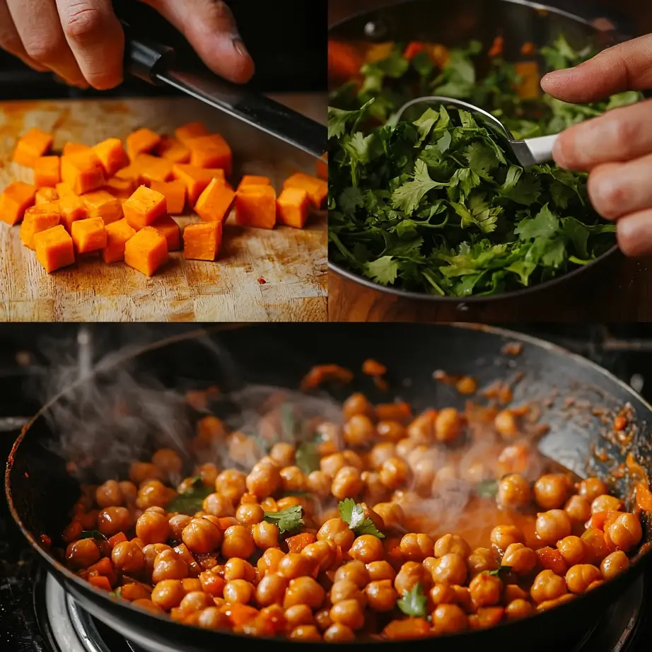 Cooking steps