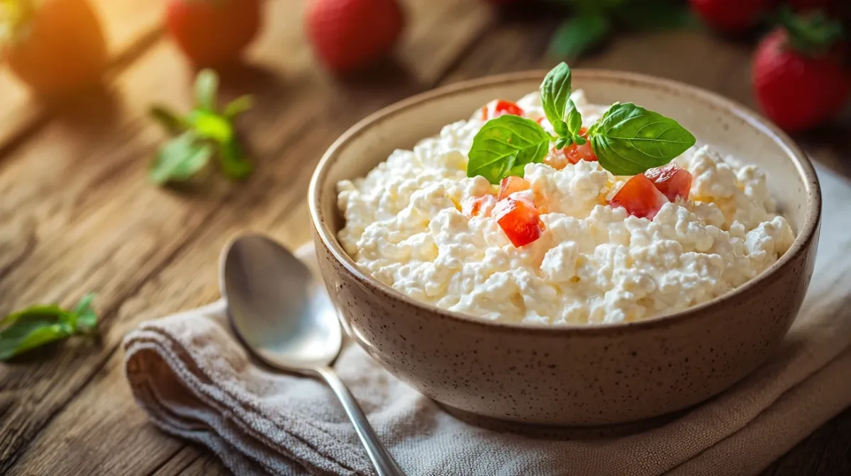 High Protein Cottage Cheese Breakfast Meal Prep (No Cook, 5 Days) 5 Serving