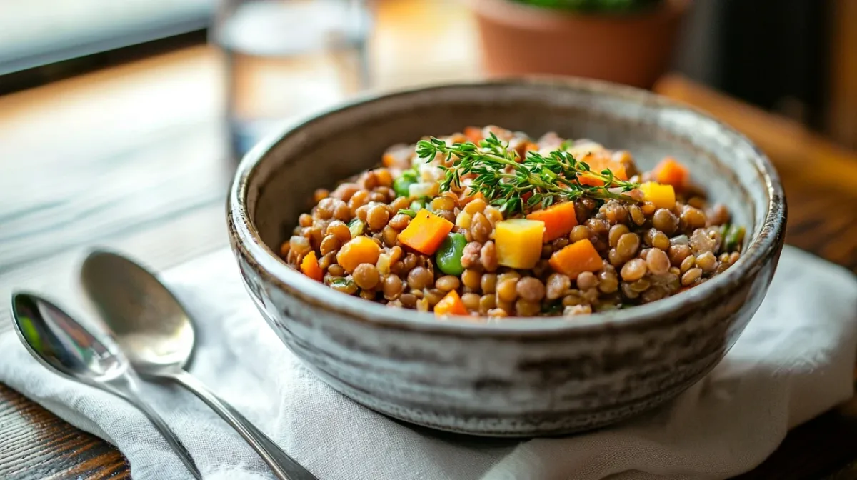 High Protein Lentil Meal Prep Bowls (Cheap, Plant-Based) 5 Serving