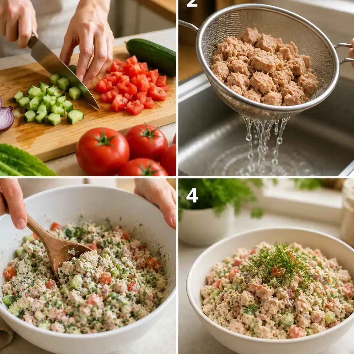 Cooking steps