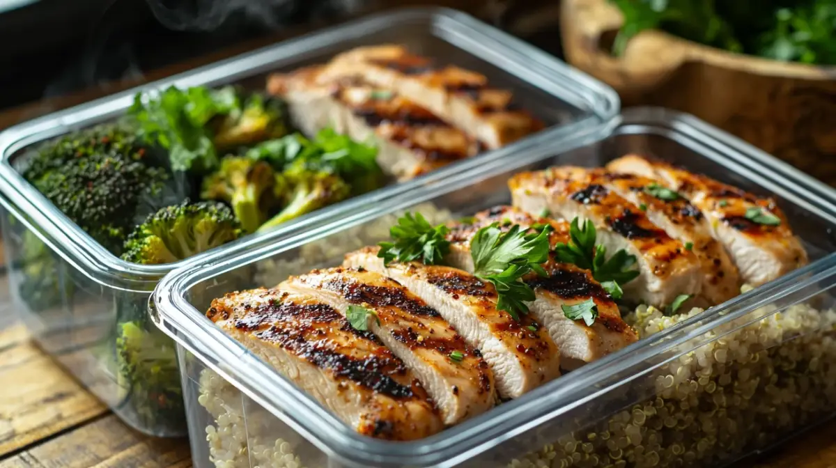 Simple High Protein Meal Prep in 30 Minutes — Visual Step-by-Step Guide 2 Feature image