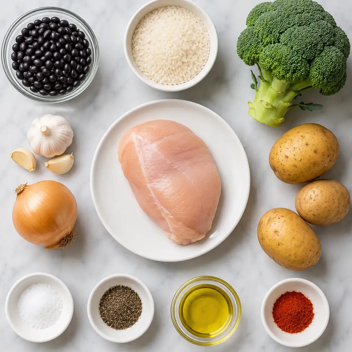 Affordable High Protein Meal Prep for Weight Loss (Under $25 a Week) 3 Ingredients