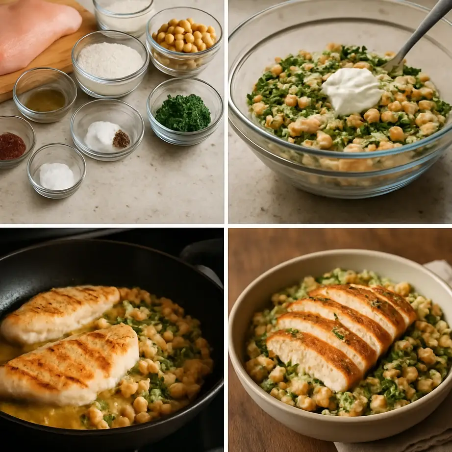Cooking steps