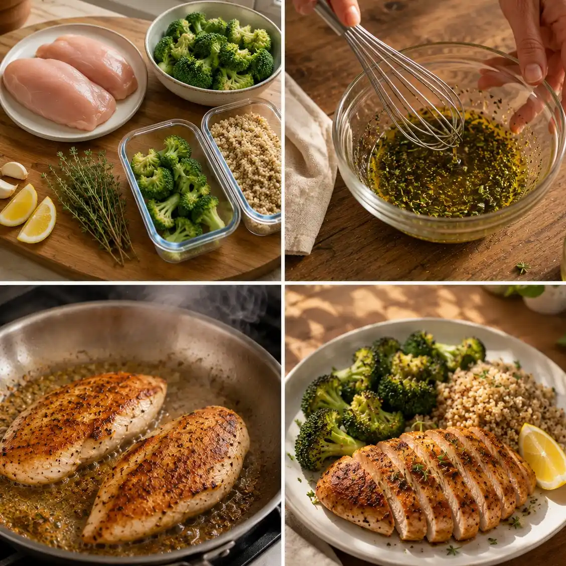 Cooking steps
