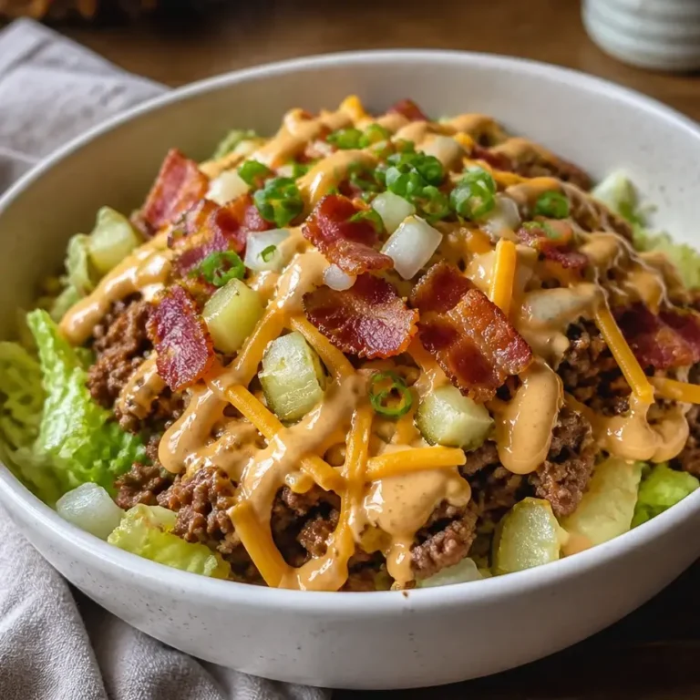 Burger Bowls Meal Prep arranged in glass containers with seasoned ground beef and toppings