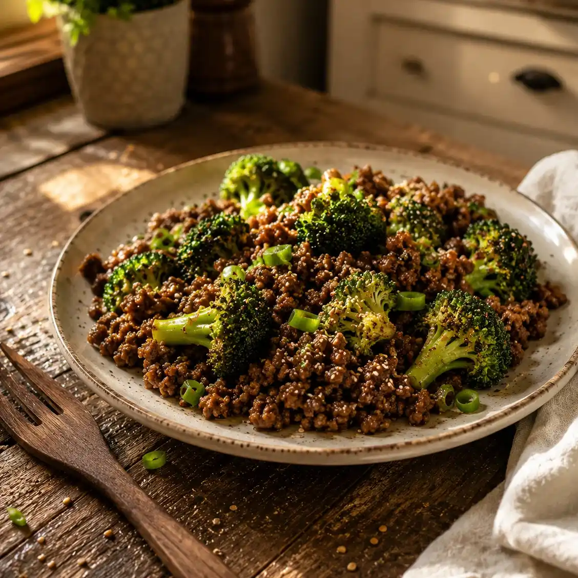 High Protein Ground Beef and Broccoli Meal Prep (Under $3 Per Serving) 5 Serving