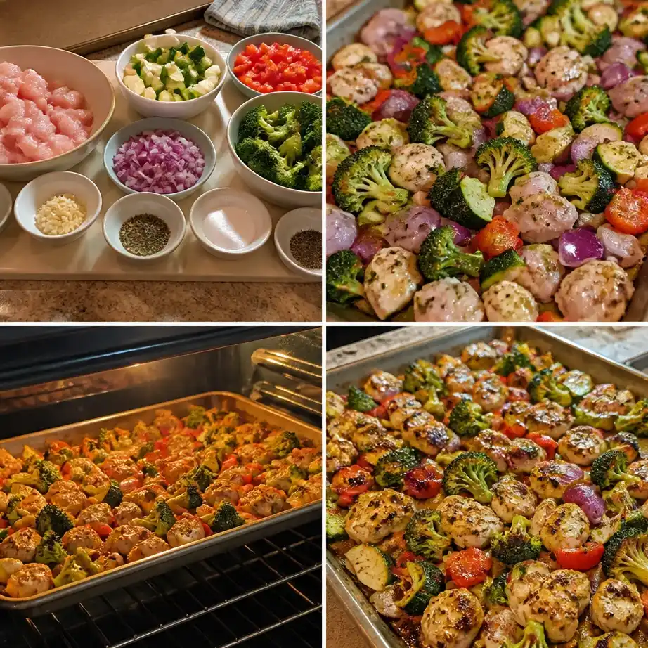 Cooking steps