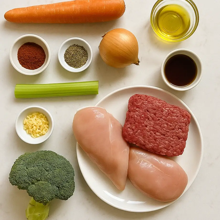 High Protein Slow Cooker Meal Prep (Dump & Go) 3 Ingredients