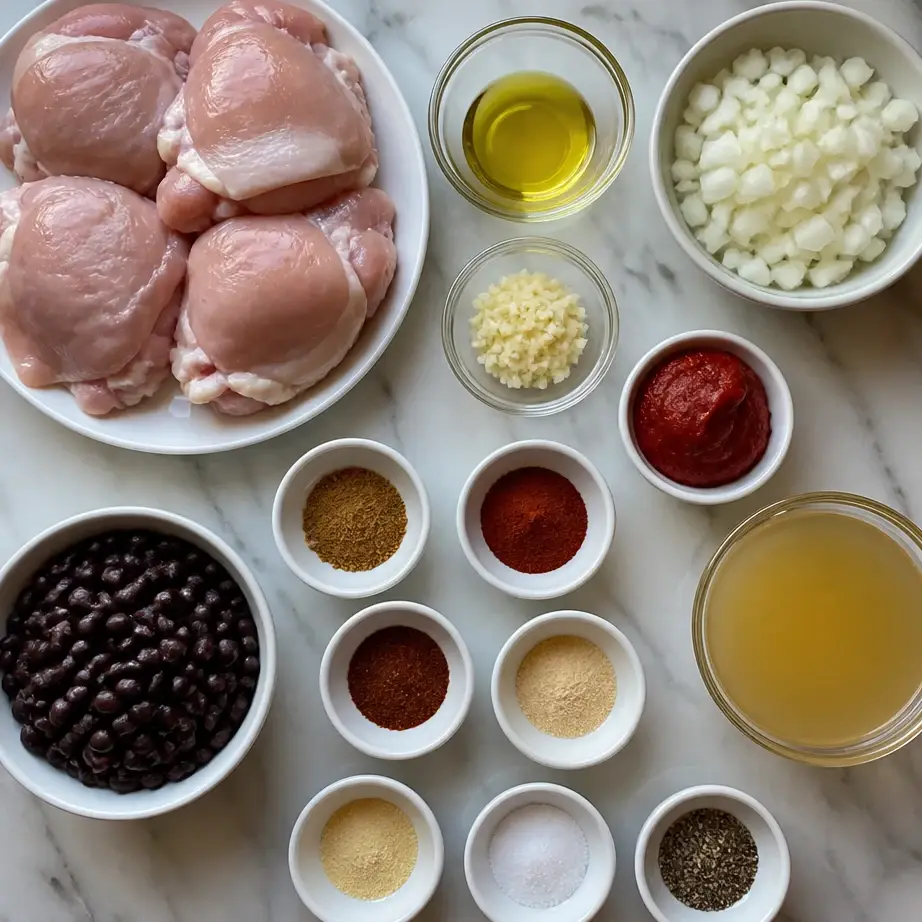 Instant Pot Chicken Burrito Bowls (Easy High Protein Meal Prep) 3 Ingredients