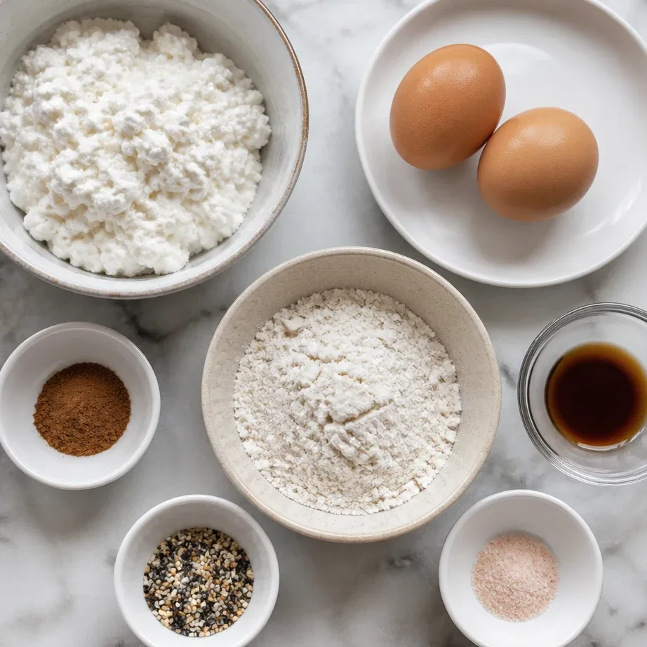 3-Ingredient Cottage Cheese Bagels (High Protein Breakfast) 3 Ingredients