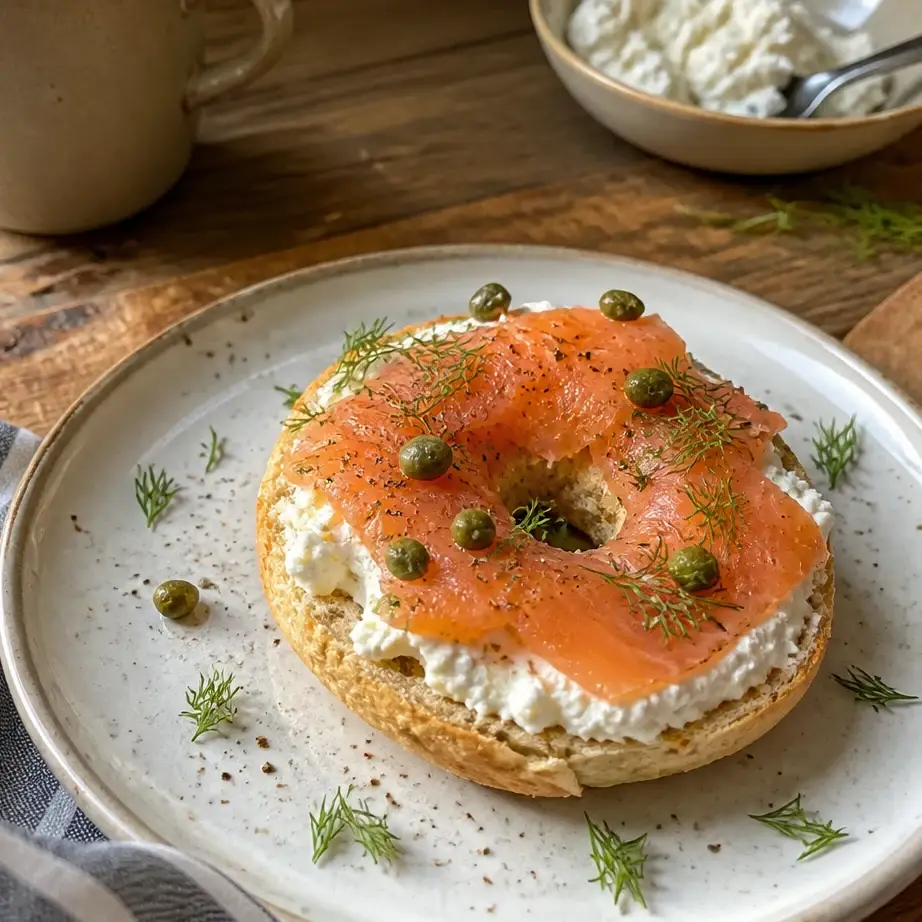 3-Ingredient Cottage Cheese Bagels (High Protein Breakfast) 5 Serving