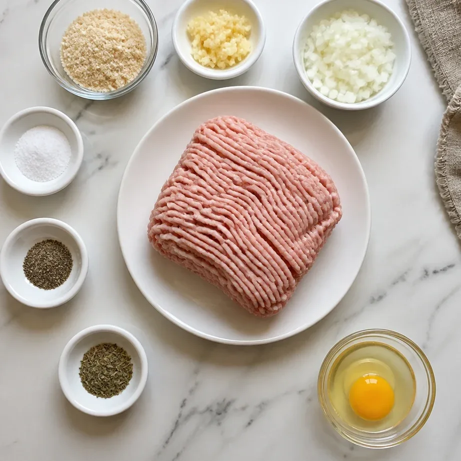 Air Fryer Turkey Meatballs Meal Prep (High Protein, 7 Ingredients) 3 Ingredients