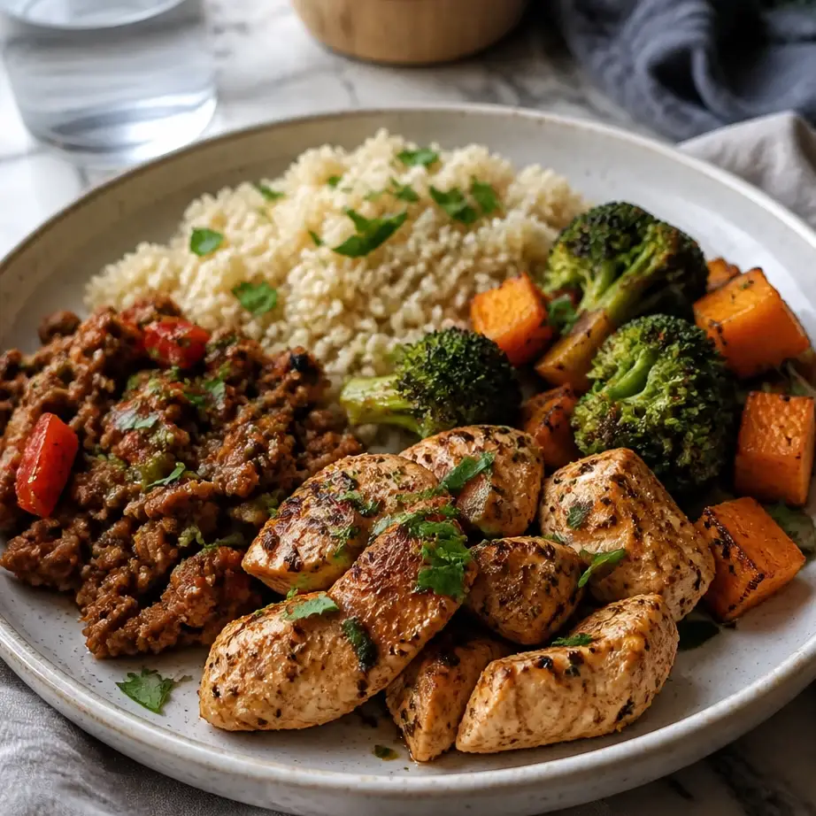 Beginner High Protein Meal Prep Plan for the Week (No Experience Needed) 2 Feature image