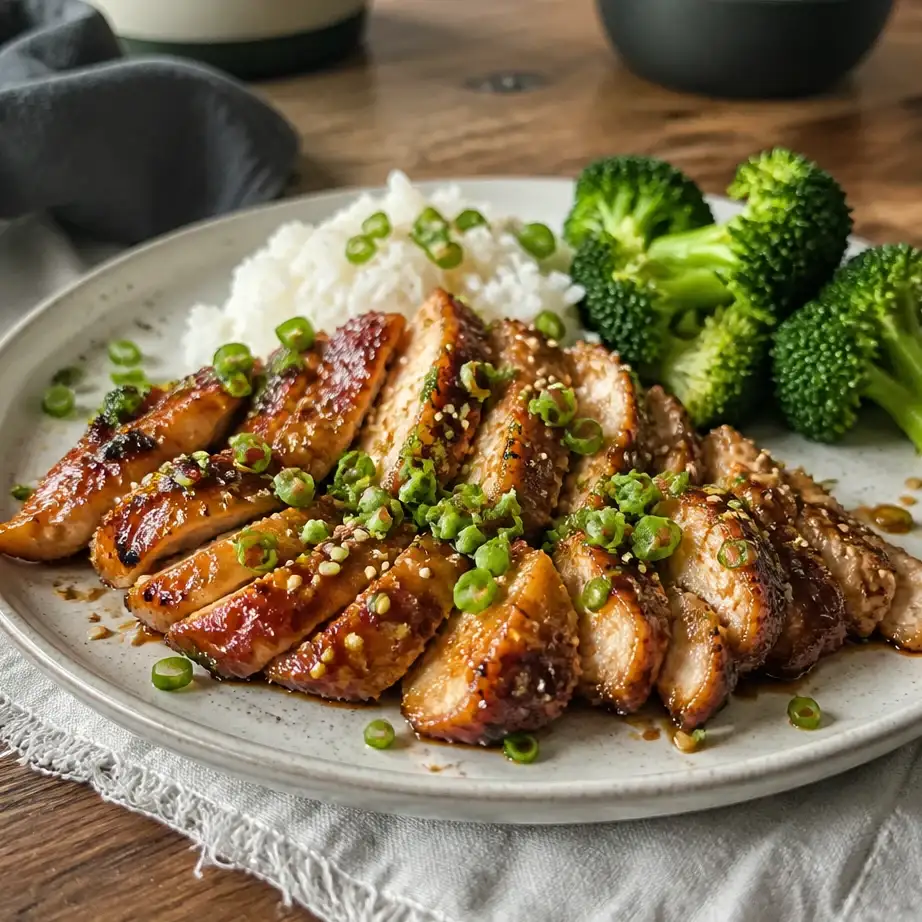 Best Air Fryer Teriyaki Chicken (High Protein Meal Prep) 2 Feature image
