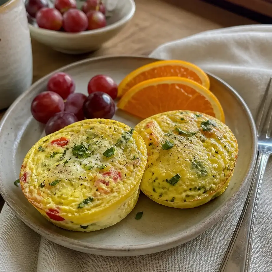 Copycat Starbucks Egg Bites (High Protein Breakfast Meal Prep) 5 Serving