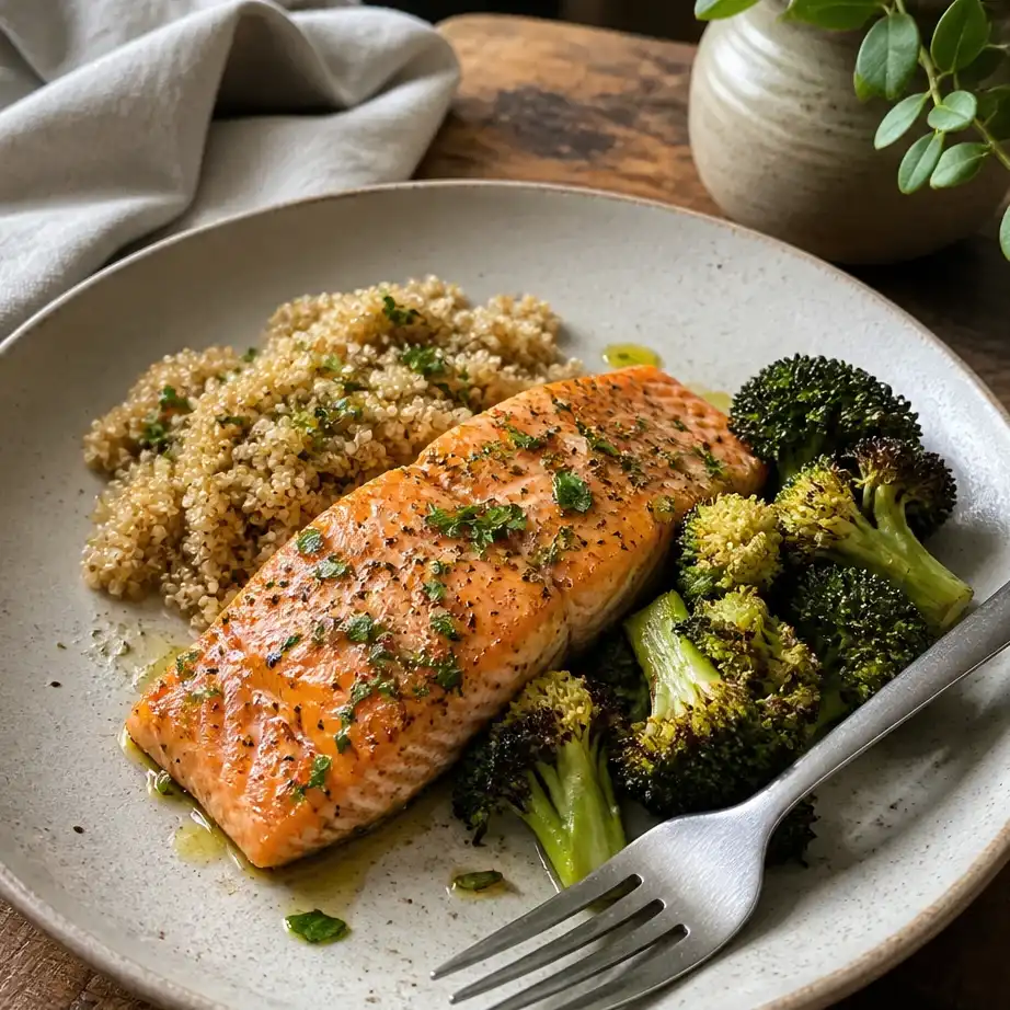 Easy High Protein Salmon Lunch Meal Prep (5 Days, Work-Friendly) 5 Serving