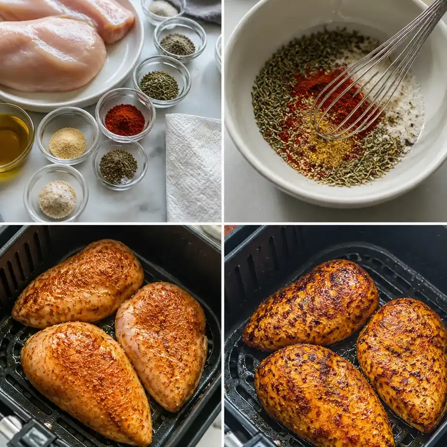 Cooking steps