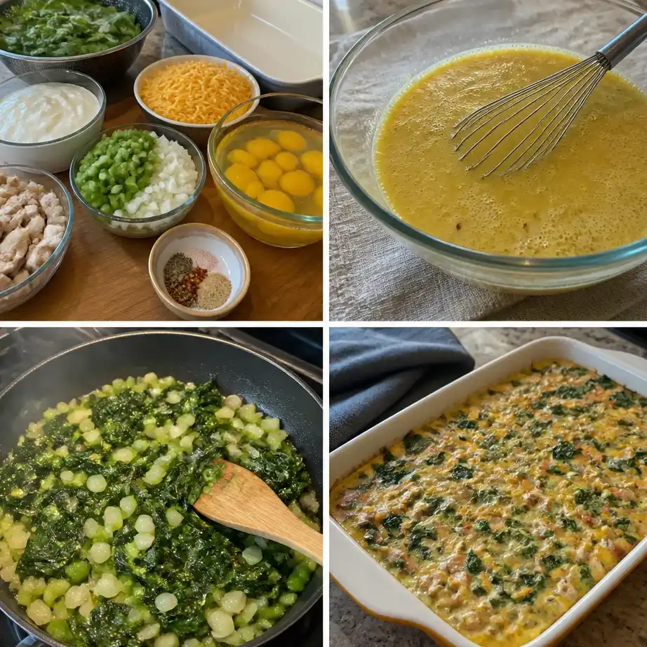Cooking steps