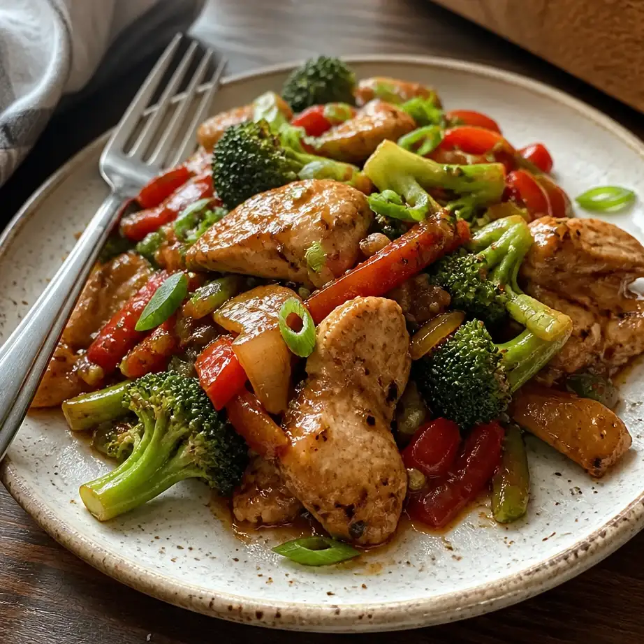 High Protein Chicken Stir Fry Meal Prep (Better Than Takeout) 5 Serving