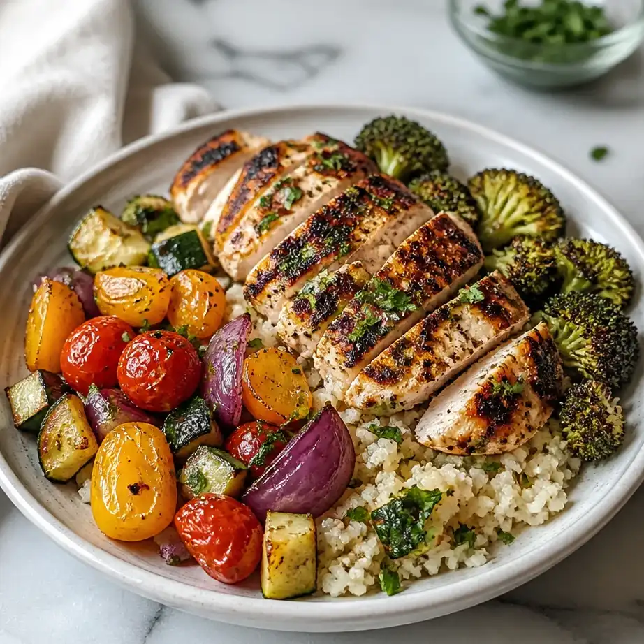 High Protein Low Carb Meal Prep for Weight Loss (5-Day Plan) 2 Feature image