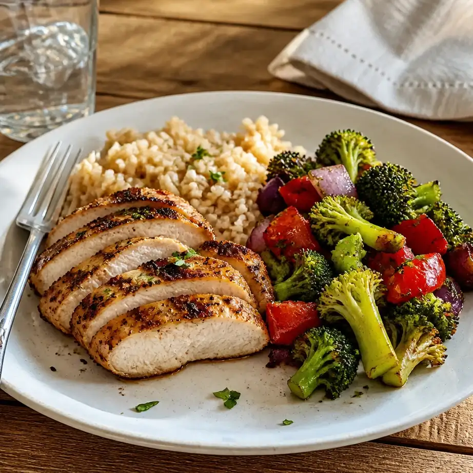 High Protein Meal Prep for Weight Loss (1200-Calorie 5-Day Plan) 5 1200-calorie meal prep plan-Serving