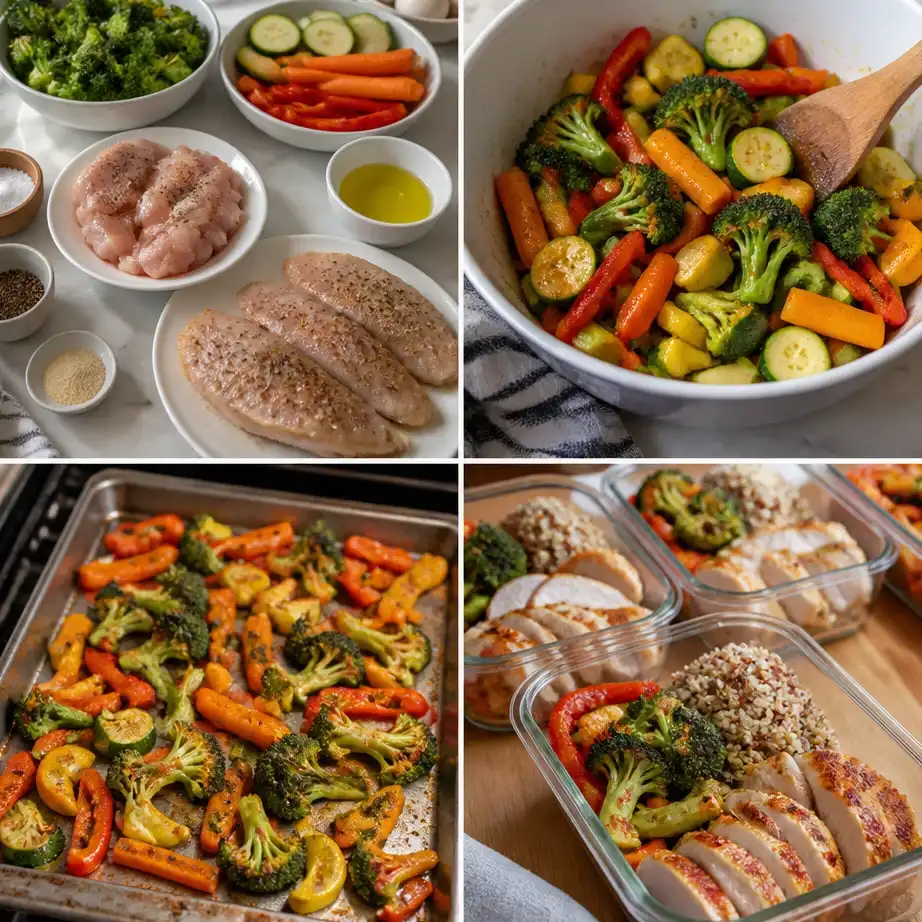 Cooking steps