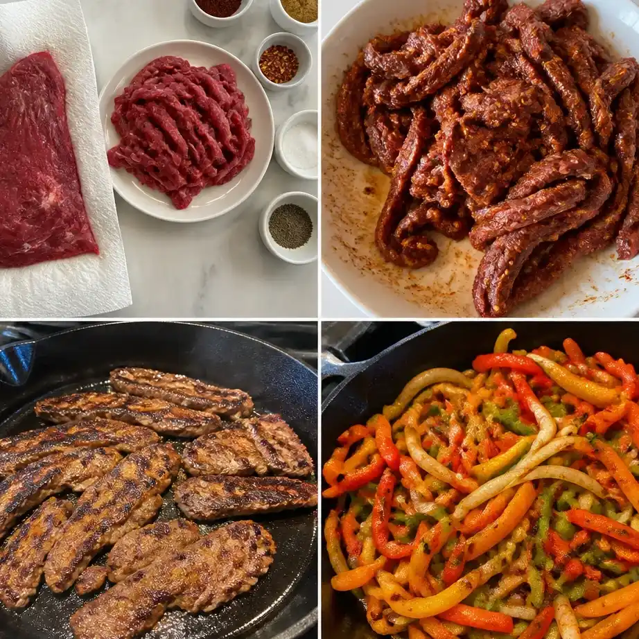 Cooking steps