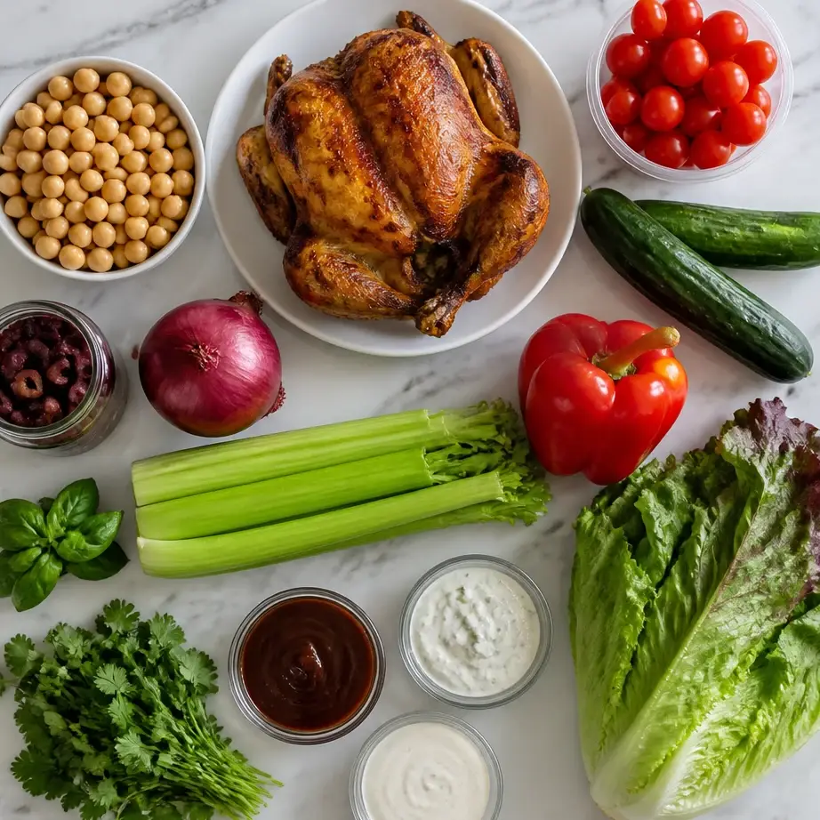 Rotisserie Chicken Meal Prep: 5 Easy High Protein Meals (No Cooking) 3 Ingredients