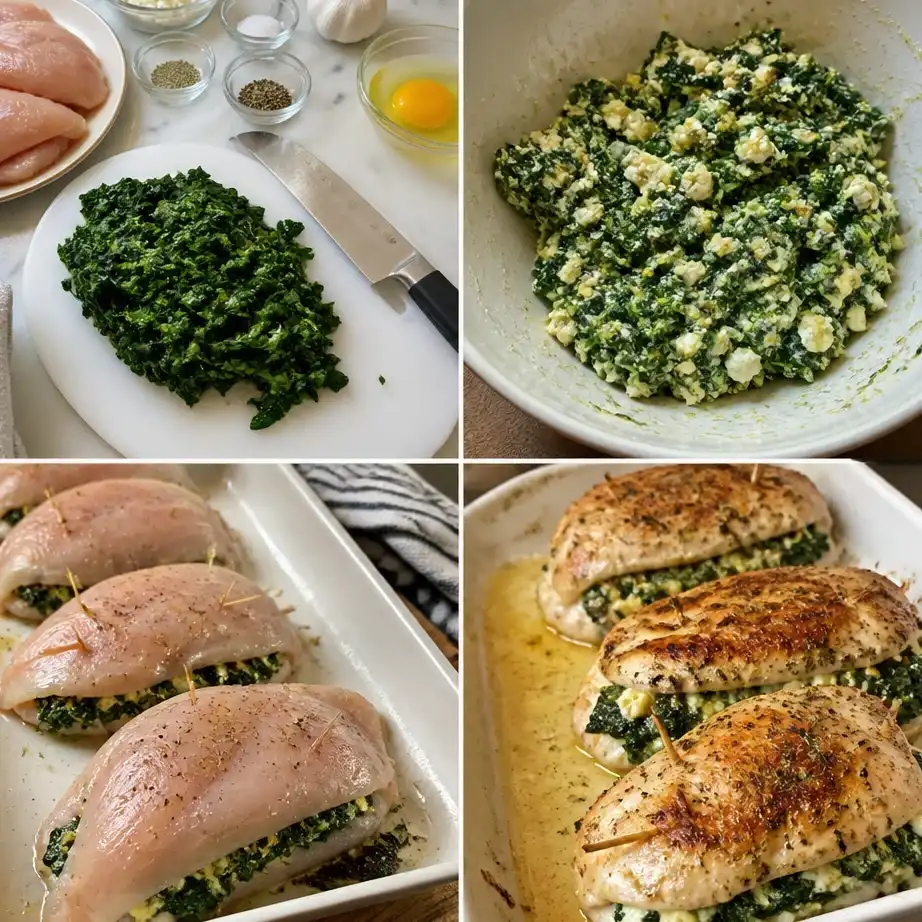 Cooking steps