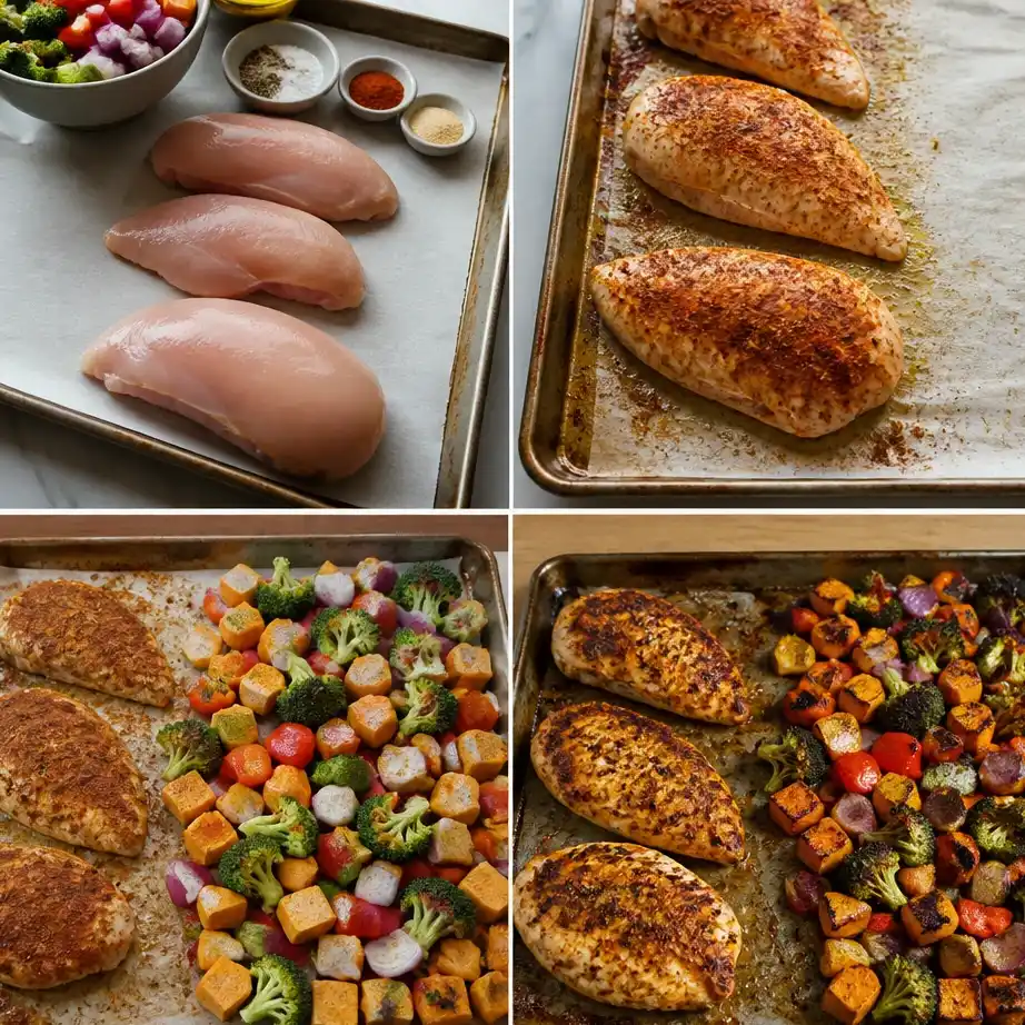 Cooking steps